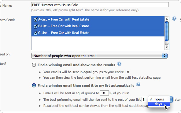 Split Testing Your Email Campaigns