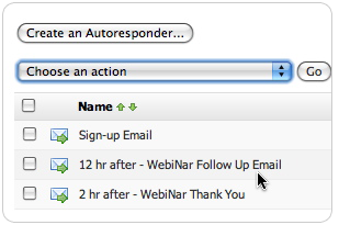 Create Multiple Autoresponders